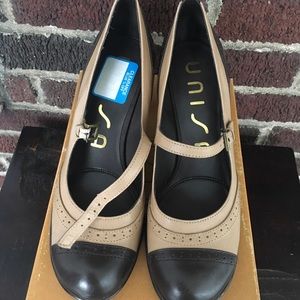 Unisa Leather Mid Heels